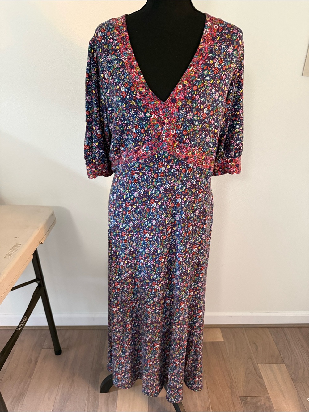 Boden- Floral maxi dress- US size 14, UK size 18